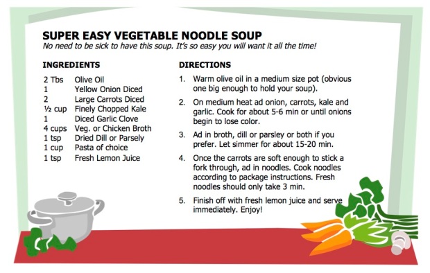 Super Easy Vegetable Noodle Soup